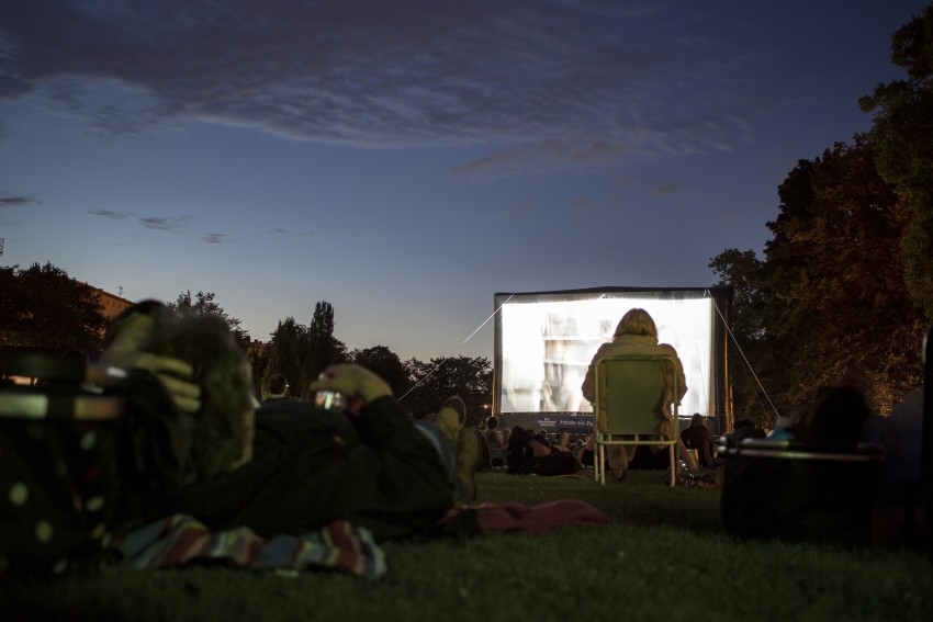 Cinéma en plein air à Thenay