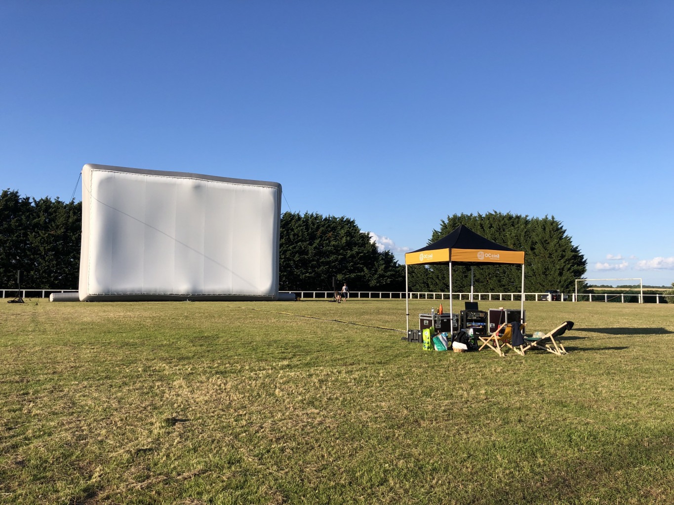 Cinéma en plein air à Thenay