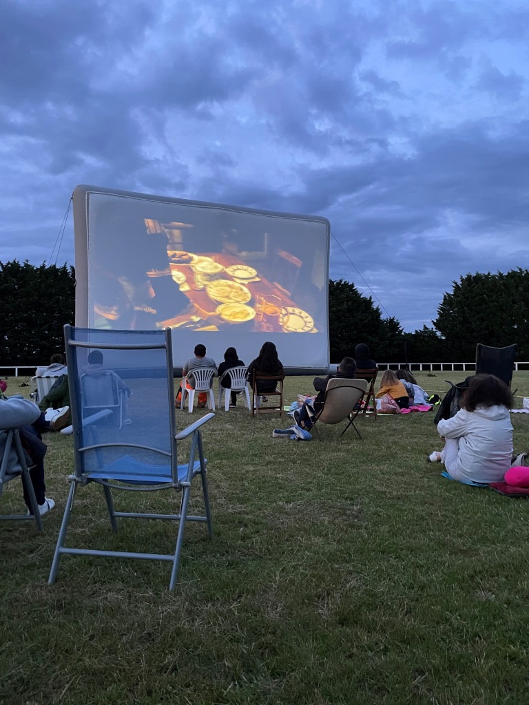 Cinéma en plein air à Thenay