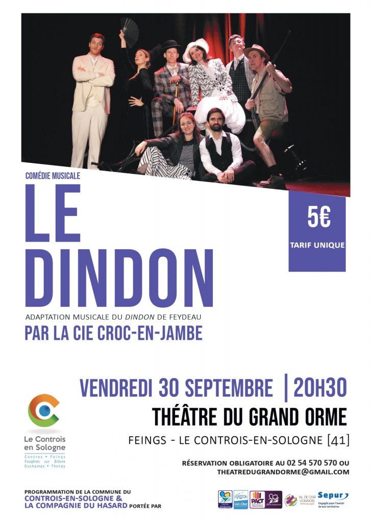 Comédie musicale d’après Feydeau « Le Dindon »