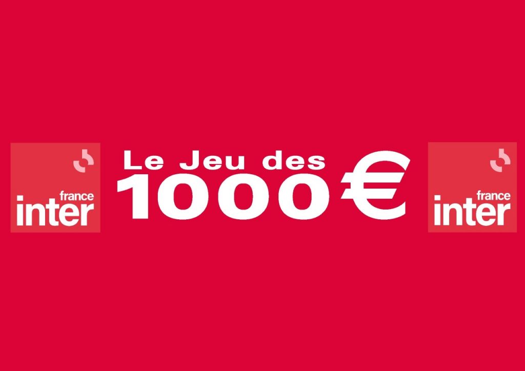 le jeu des 1000 euros