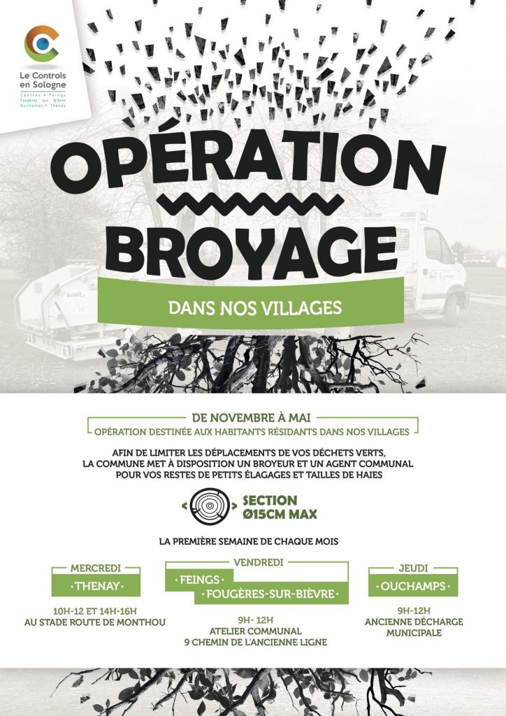 Affiche de l'opération Broyage