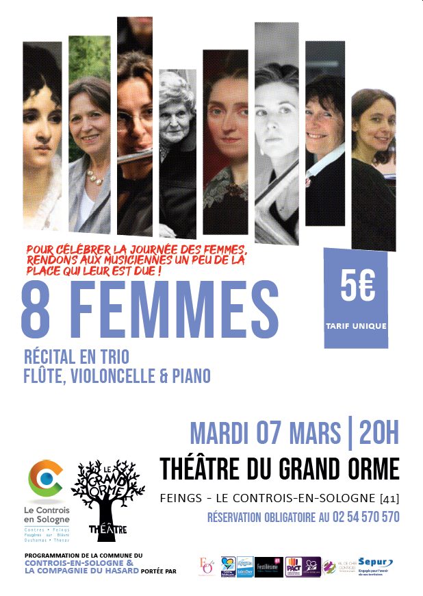 « 8 femmes » – récital en trio