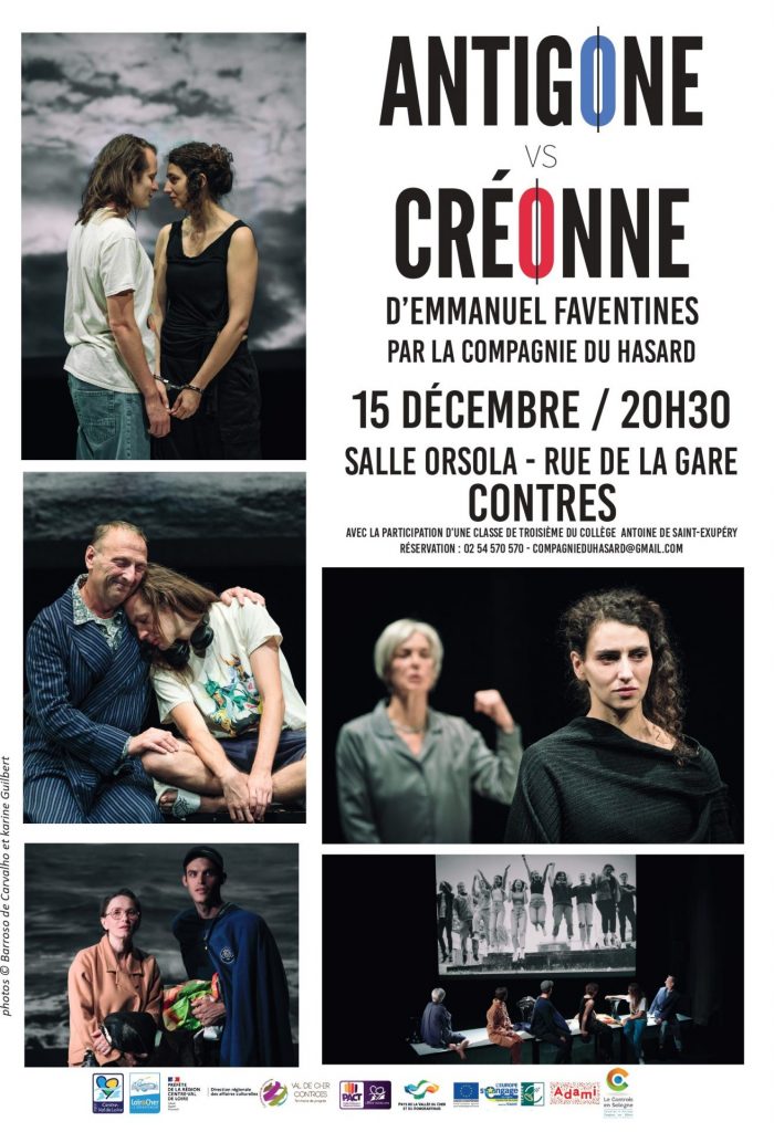 Théâtre « Antigone vs Créonne » – vendredi 15/12