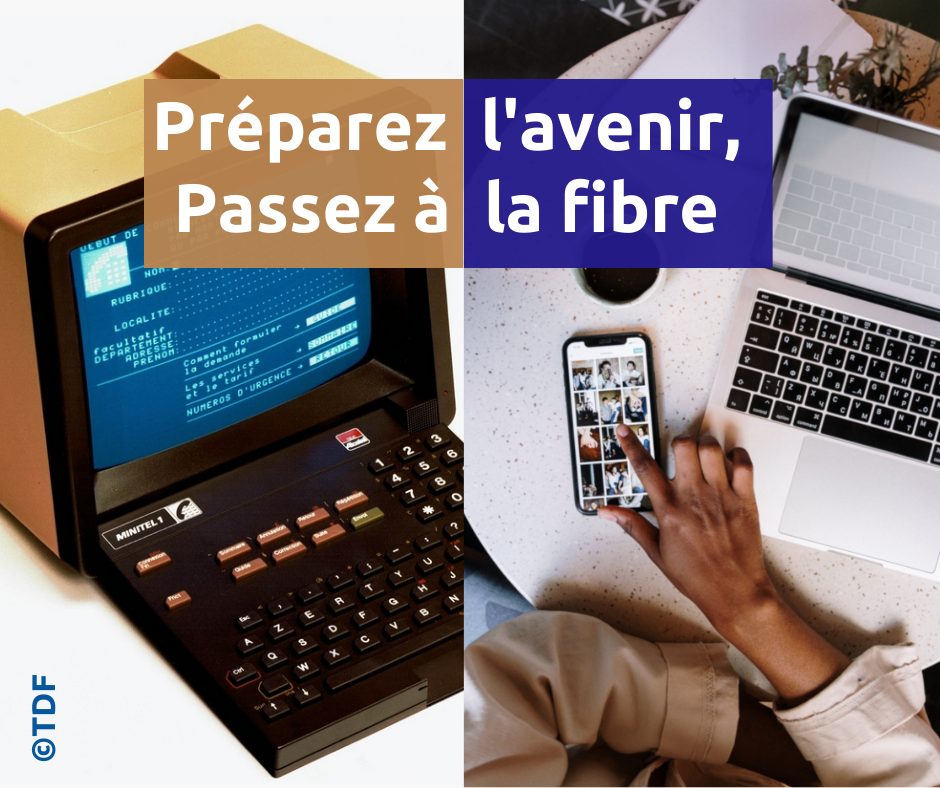 La fibre arrive