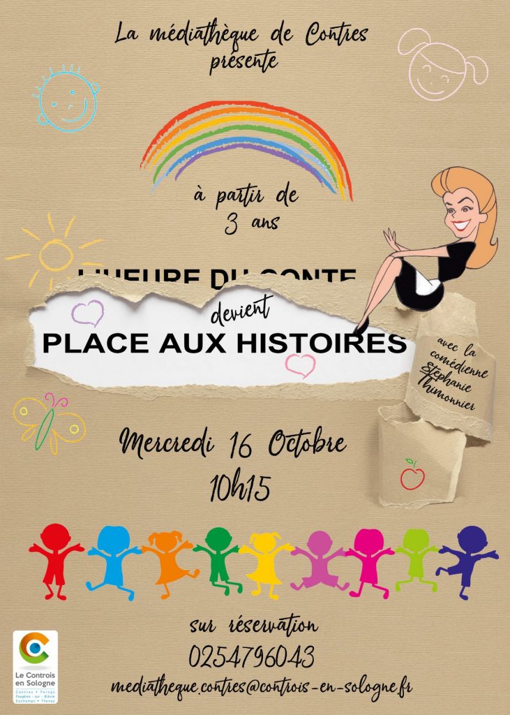 Place aux histoires – médiathèque de Contres