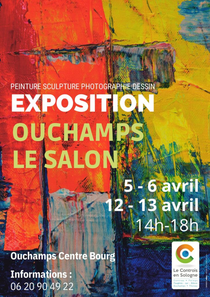 Ouchamps Le Salon 5/6/12/13 avril de 14h à 18h