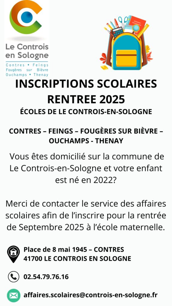Rentrée scolaire 2025