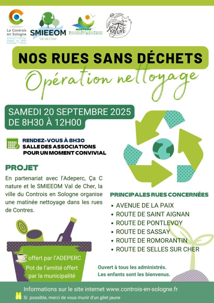 Nos rues sans dechets