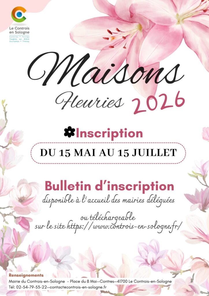 Concours maisons fleuries 2026